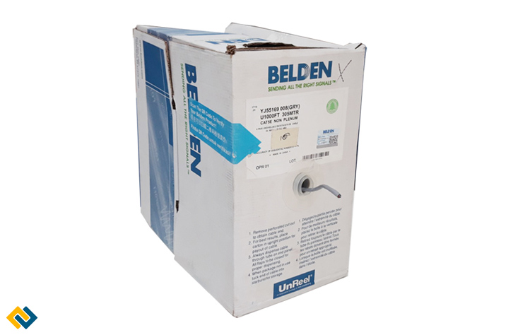 Cáp mạng cat5e Belden, Cáp mạng cat5e Belden chính hãng P/N: YJ551